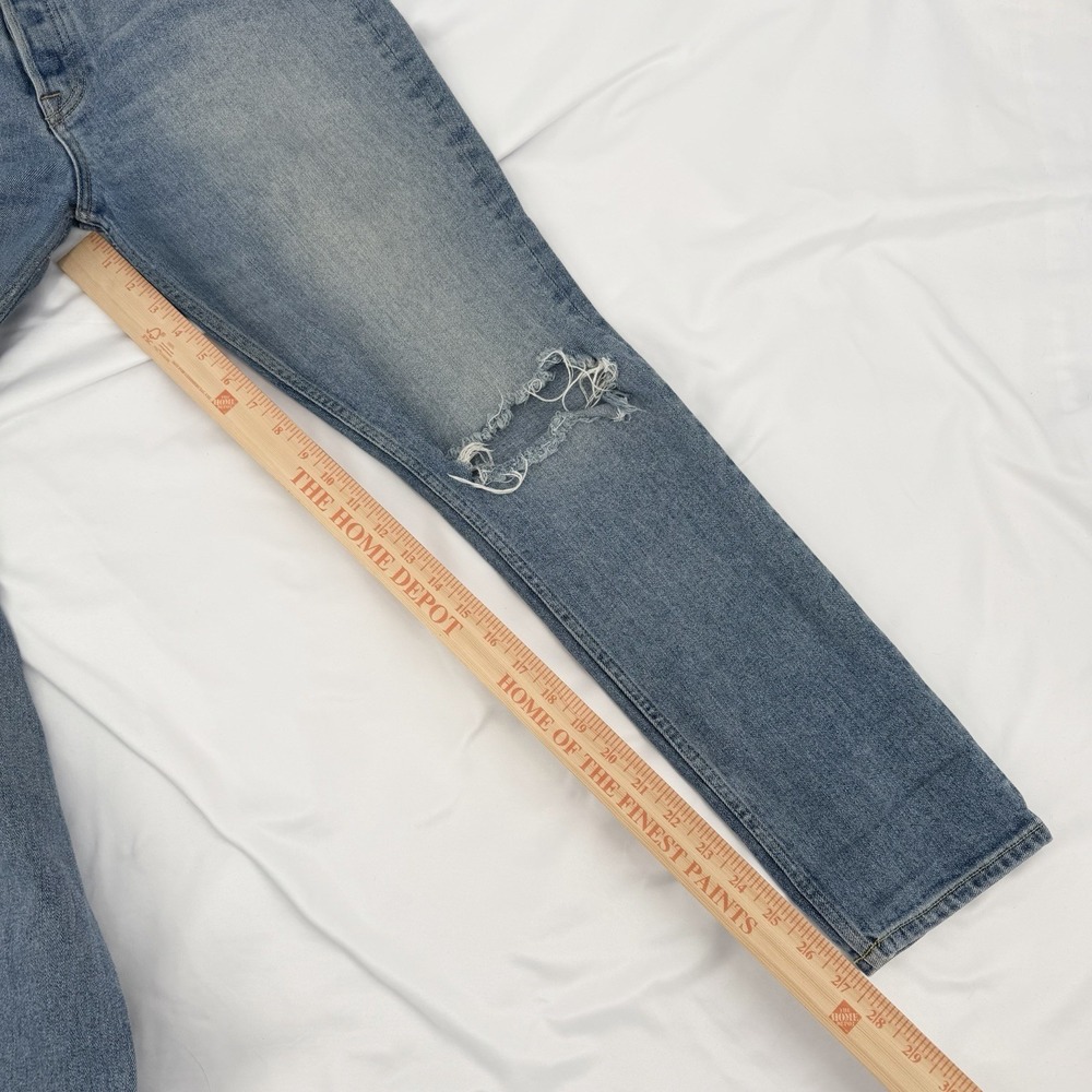 GRLFRND Sz 30 Karolina Distressed High‎ Waisted Skinny Jeans Button Front - Picture 8 of 9